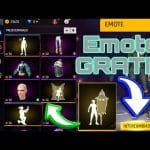 como conseguir emotes para free fire